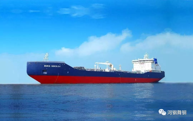 河鋼舞鋼板“助造”全球首艘極地凝析油輪