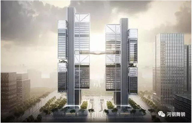 河鋼舞鋼板打造深圳市天空之城
